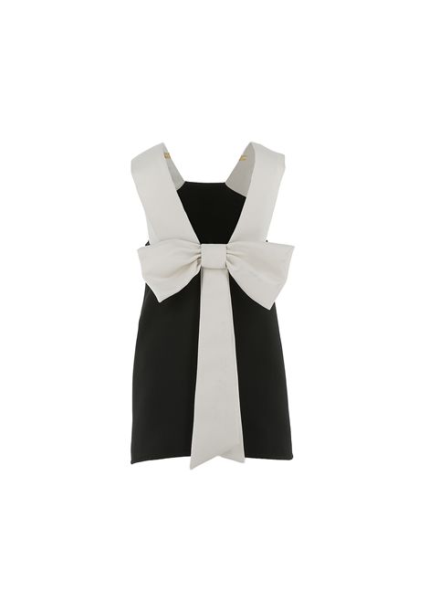 Abito con fiocco ELISABETTA FRANCHI KIDS | EFAB668.0.RA016D285